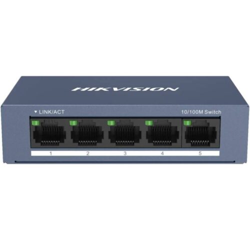 Hikvision DS-3E0105-O – 5 portos switch