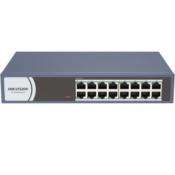 Hikvision DS-3E0116R-O – 16 portos switch
