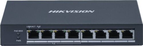 Hikvision DS-3E0508P-O – 8 portos Gbit PoE switch (60 W)