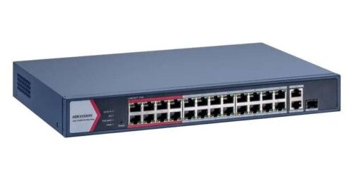 Hikvision DS-3E1326P-EI/M – 26 portos PoE switch (230 W)