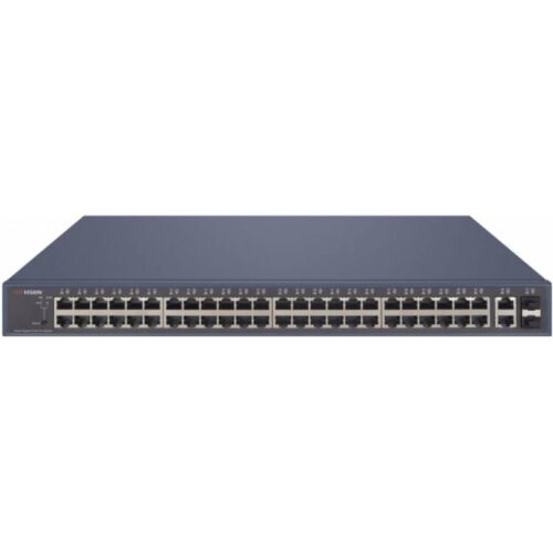 DS-3E1552P-SI-644ba5bcb3f43.jpg Hikvision DS-3E1552P-SI – 52 portos Gbit PoE switch (470 W)