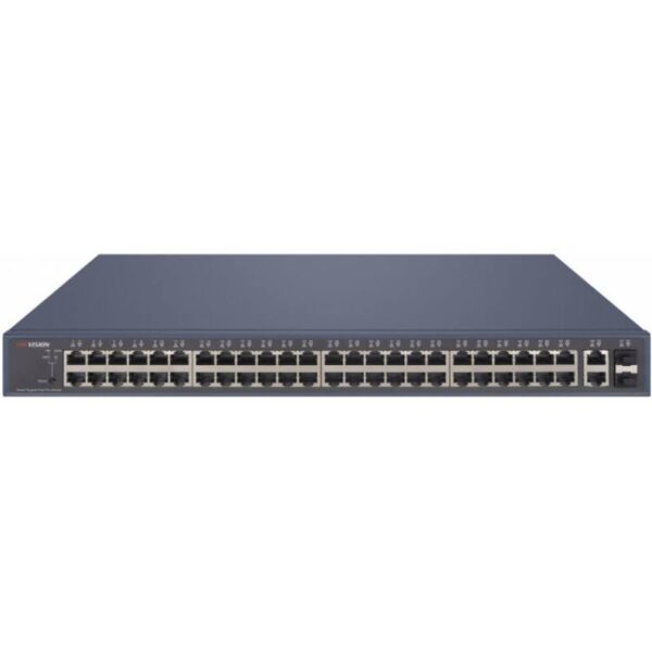 Hikvision DS-3E1552P-SI – 52 portos Gbit PoE switch (470 W)