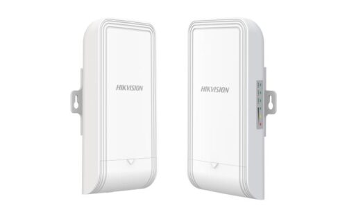 Hikvision Kültéri 2.4GHz antenna pár, max 1km, 300Mbps, PoE kimenet