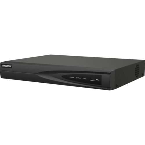 Hikvision 4 csatornás NVR, 1 HDD-s, Rögzítő POE porttal, 40Mbps hálózati kapacitás