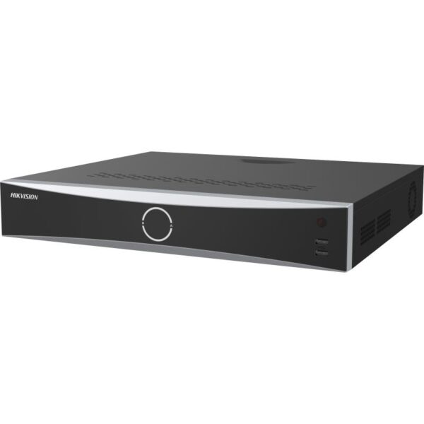 Hikvision NVR, 32 csatornás, AcuSeek, AcuSearch, HDD 4, Riasztás ki/bemenet, 384Mbps