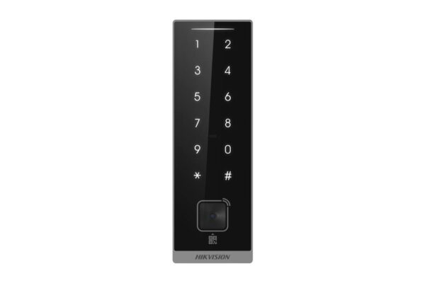 Hikvision Mifare, EM kártyaolvasó, billentyűzettel, QR kód