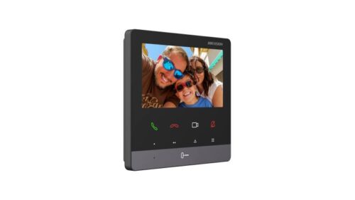 DS-KH6100-E1-654a34476972d.jpg Hikvision DS-KH6100-E1 – IP video-kaputelefon beltéri egység