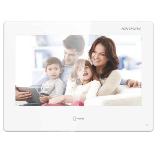 DS-KH9310-WTE128B29.jpg Hikvision Android IP video-kaputelefon beltéri egység, 7 LCD kijelző, WiFi