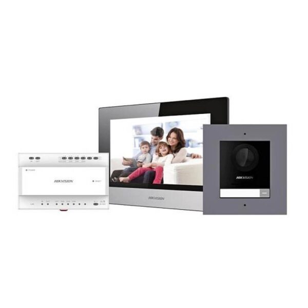 Hikvision Egylakásos IP video-kaputelefon szett, 2 vezetékes