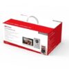 Hikvision DS-KIS703Y-P – Kétvezetékes IP video-kaputelefon szett: kültéri, fekete beltéri