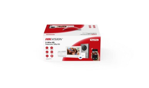 DS-KIS705EY.jpg Hikvision Kétvezetékes HD video-kaputelefon szett