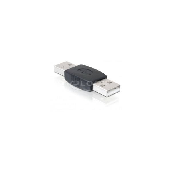 Delock_65011_Adapter_Gender_Changer_USB-A_male_-_USB-A_male-i38775.jpg Delock Átalakító - 65011 (USB-A - USB-A, apa/apa, fekete)