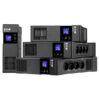 EATON szünetmentes 1200VA - ELP1200DIN (8 Schuko kimenet, line-interaktív, LCD, USB, szoftver, AVR, rack/torony)