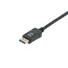 Equip Kábel - 119271 (DisplayPort2.1 kábel, 4K/144Hz, apa/apa, fekete, 1m)