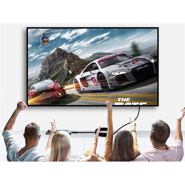 Equip Kábel - 119271 (DisplayPort2.1 kábel, 4K/144Hz, apa/apa, fekete, 1m)
