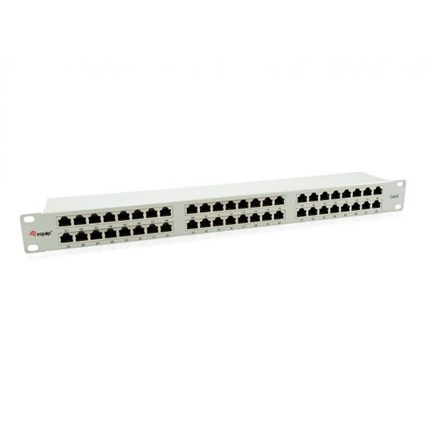 Equip_Patch_panel_-_326349_48_port_Cat6_1U_arnyekolt_szurke-i377662.jpg Equip Patch panel - 326349 (48 port, Cat6, 1U, árnyékolt, szürke)