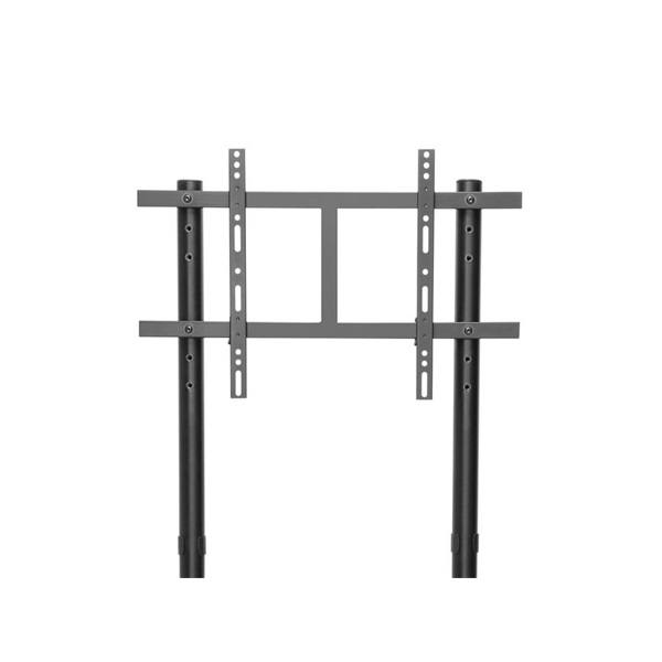 Equip TV állvány - 650608 (37"-80" álló, gurulós, Max.:80kg, fekete)