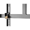 Equip TV állvány - 650608 (37"-80" álló, gurulós, Max.:80kg, fekete)