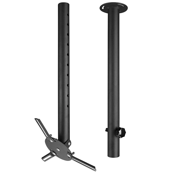 Everest Projektor Mennyezeti konzol - PRJ-187 (Dönthető. fekete, 63-102cm, 13kg teherbírás)