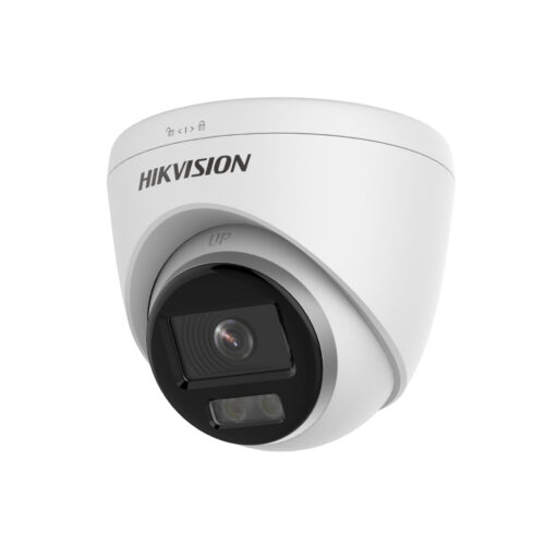 Hikvision IP, Turret kamera, 2 MP, Fix objektív, 2.8mm,30m fehér fény, Fehér LED