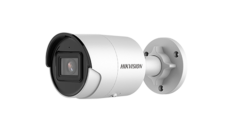 Hikvision IP, Csőkamera, 8 MP, Fix objektív, 2.8mm, EXIR 40m, IR, Beépített mikrofon