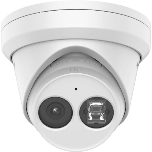 HIKVISION-DS-2CD2343G2-IU.jpg Hikvision IP, Turret kamera, 4 MP, Fix objektív, 2.8mm, EXIR 30m, IR, Beépített mikrofon