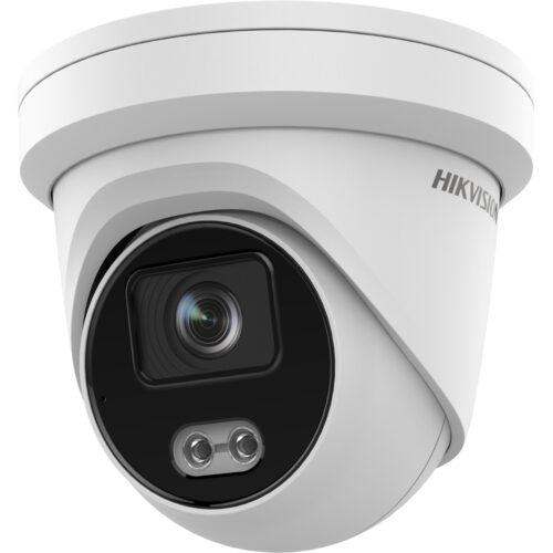 HIKVISION-DS-2CD2347G2-L.jpg Hikvision IP, Turret kamera, 4 MP, Fix objektív, 4mmColorVu, Fehér LED