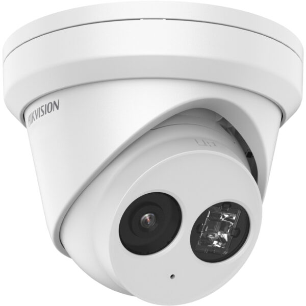 HIKVISION-DS-2CD2383G2-IU.jpg Hikvision IP, Turret kamera, 8 MP, Fix objektív, 2.8mm, EXIR 30m, IR, Beépített mikrofon