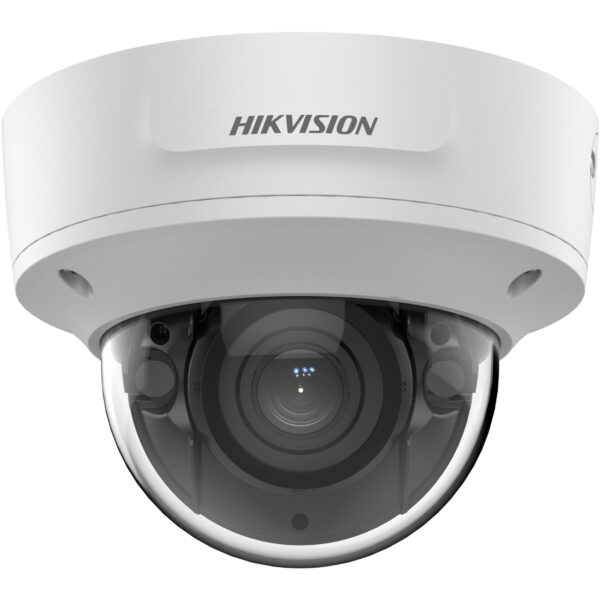 HIKVISION-DS-2CD2743G2-IZS.jpg Hikvision IP, Dómkamera, 4 MP, Motoros objektív, 2.8-12mm, EXIR 40m, IR, Hang/riasztás I/O