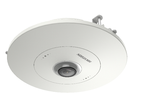 HIKVISION-DS-2CD6365G0E-S_RC.jpg Hikvision 6 MP 360° IP panorámakamera; hang és riasztás be- és kimenet; beépített mikrofon