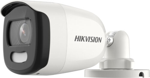 HIKVISION-DS-2CE10HFT-E_2_8MM_.jpg Hikvision Analóg HD, Csőkamera, 5 MP, Fix objektív, 2.8mm, ColorVu, PoC, 20m Fehér LED