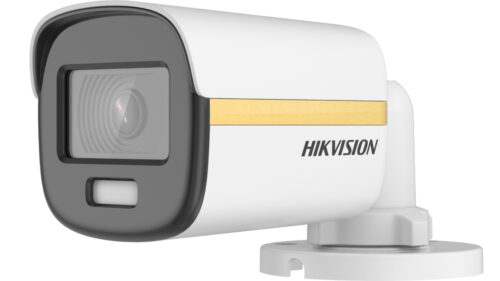 HIKVISION-DS-2CE10UF3T-E.jpg Hikvision Analóg HD, Csőkamera, 8 MP, Fix objektív, 2.8mm, ColorVu, PoC, 20m Fehér LED