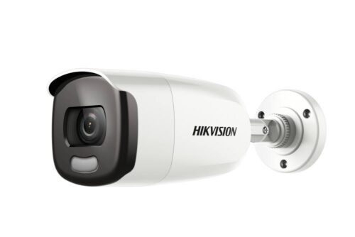 Hikvision Analóg HD, Csőkamera, 2 MP, Fix objektív, 3.6mm, ColorVu, 4 in 1, 40m Fehér LED