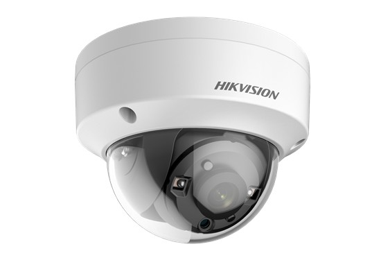 Hikvision Analóg HD, Dómkamera, 5 MP, Fix objektív, 2.8mm, Pro, vandálbiztos, 4 in 1, EXIR 30m