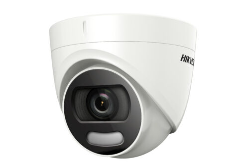 Hikvision Analóg HD, Turret kamera, 2 MP, Fix objektív, 3.6mm, ColorVu, 4 in 1, 20m Fehér LED