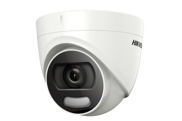 HIKVISION-DS-2CE72DFT-F.jpg Hikvision Analóg HD, Turret kamera, 2 MP, Fix objektív, 3.6mm, ColorVu, 4 in 1, 20m Fehér LED