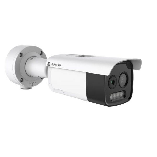 Hikvision Bispektrális hőkamera, felbontás: 256×192, 5MP-es optikai kamera, GUANLAN anilitika