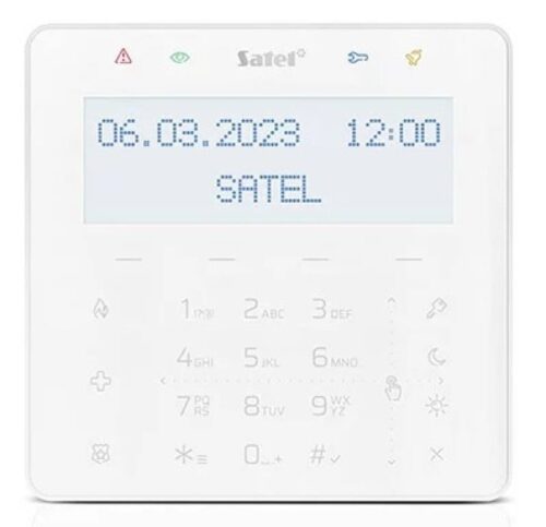 Satel INT-KSG2R-W – Érintőgombos kezelő