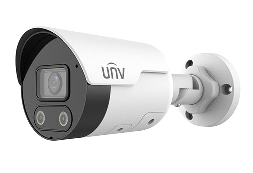 Uniview EOL - IP Mini csőkamera, 2MP, Objektív: 4.0mm, Fix, IR és Fehér LED távolság: 30m. Easy Star