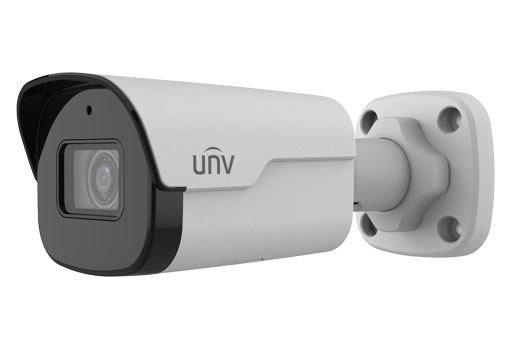 IPC2124SB.jpg Uniview IP Mini csőkamera, 4MP, Objektív: 4.0mm, Fix, IR távolság 40m, PRIME-I