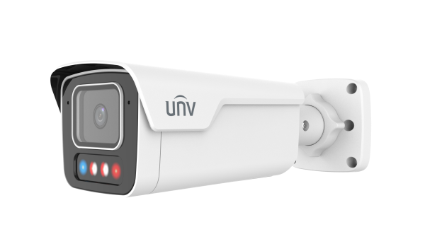 Uniview IP Csőkamera, 4MP, Wise ISP, Dual-Light, 40m, 130 dB WDR