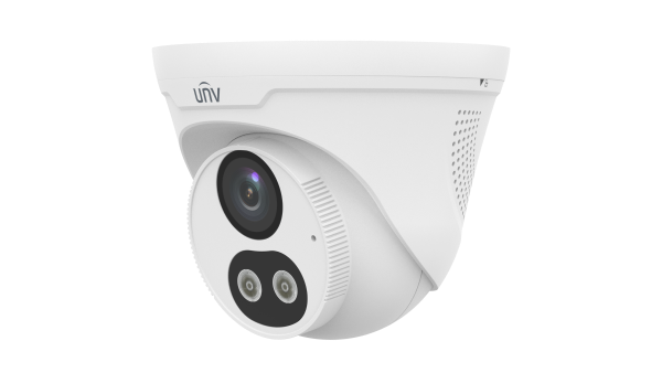 Uniview IP Turret kamera, 4MP, Objektív: 2.8mm, Fix, IR és Fehér LED, 30m