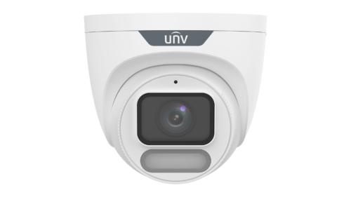 Uniview IP Turret dómkamera, 4MP, Colorhunter Wise-ISP (Owl) kamera, 4mm fix objektív