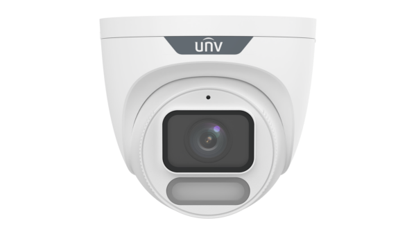 Uniview IP Turret dómkamera, 4MP, Colorhunter Wise-ISP (Owl) kamera, 4mm fix objektív