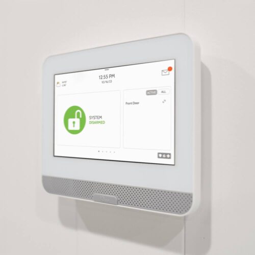 IQ4HUB.jpg DSC IQ IQ4HUB központ, 7 Érintőkijelzővel, PowerG 128 zóna, 4 partíció, 137 Z-Wave okosotthon eszköz, 4G, Wifi, SIM kártyával