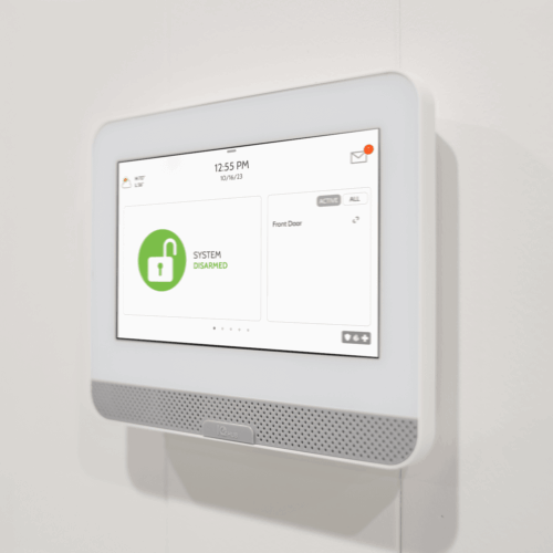 DSC IQ IQ4HUB központ, 7 Érintőkijelzővel, PowerG 128 zóna, 4 partíció, 137 Z-Wave okosotthon eszköz, 4G, Wifi, SIM kártyával