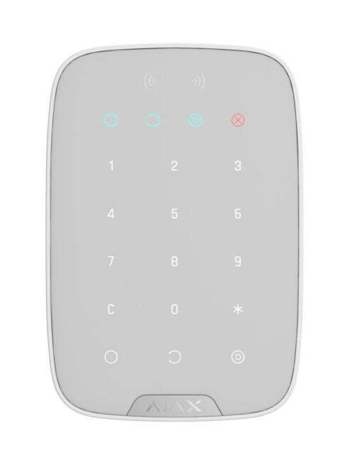 KEYPAD-PLUS-WHITE-6454ac2b5fa33.jpg Ajax KEYPAD-PLUS-WHITE – Keypad Plus kezelő kártyaolvasóval