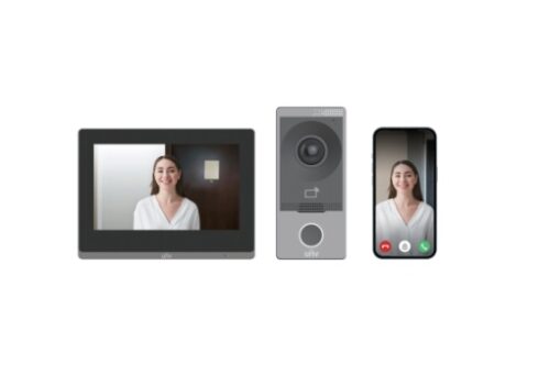 Uniview Videó kaputelefon szett (tápegységgel)