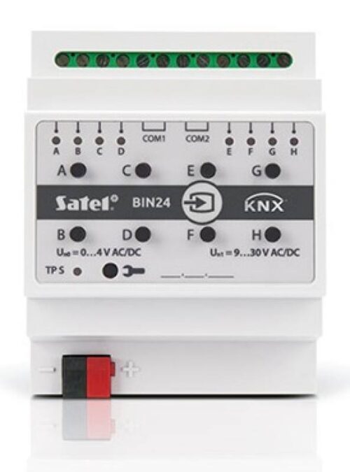 Satel KNX-BIN 24 – Univerzális bináris bemeneti modul KNX automatizálási rendszerhez