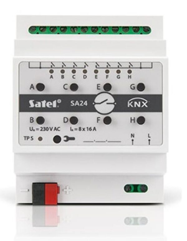 Satel KNX-SA 24 – Univerzális kapcsoló KNX automatizálási rendszerhez
